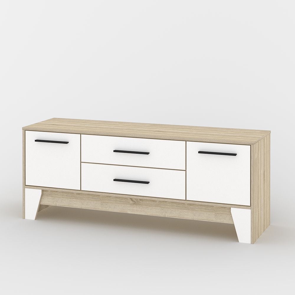 Комод Тиса Мебель 101 Дуб сонома/Белый (619cfad3205ccb58771b51a2) Комод Тиса Мебель 101 Дуб сонома/Белый (619cfad3205ccb58771b51a2)