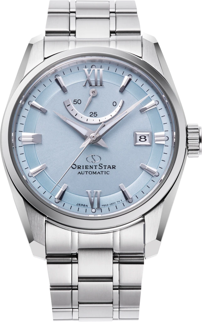 Наручные часы мужские Orient Star Contemporary Standard RE-AU0109L00B со стальным корпусом/сапфировым стеклом WR 100 м Голубой (3124788989) Наручные часы мужские Orient Star Contemporary Standard RE-AU0109L00B со стальным корпусом/сапфировым стеклом WR 100 м Голубой (3124788989)