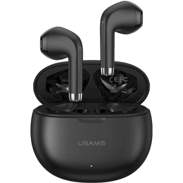 Наушники Bluetooth Usams US-YO17 TWS Earbuds Rhymbo Series Black (582241)