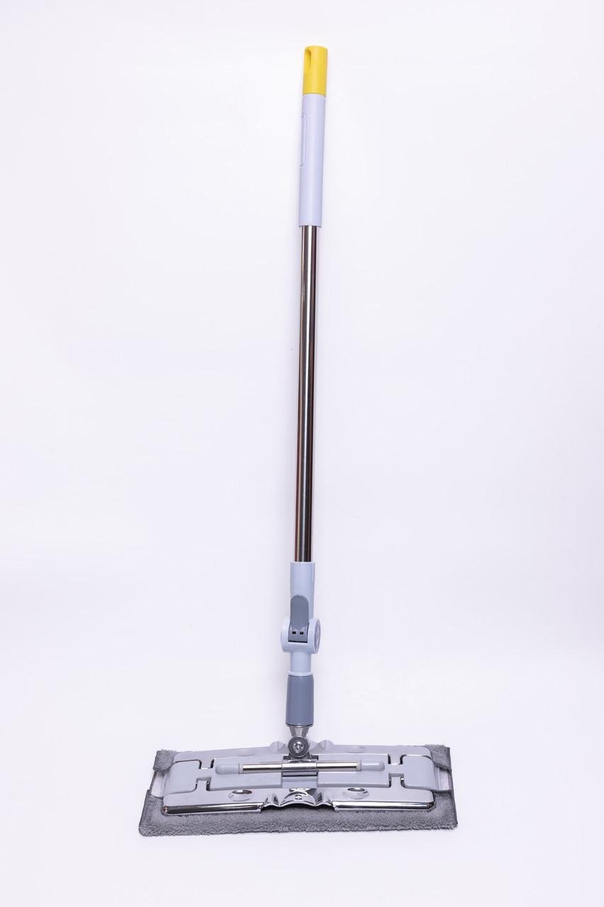 Швабра для пола с телескопической ручкой и насадкой для плитки/ламината/линолеума Швабра для пола с телескопической ручкой и насадкой для плитки/ламината/линолеума