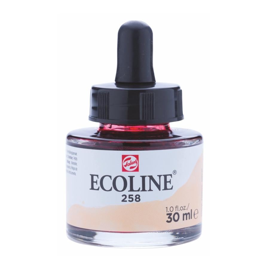 Краска акварельная жидкый Rosa Ecoline 30 мл 3 шт. 258 Абрикосовый (8712079407391 11252581)
