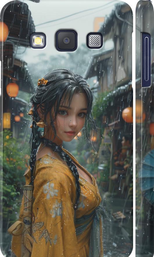 Чехол на Samsung Galaxy A3 A300H Anime-girl (6133m-72-42517)