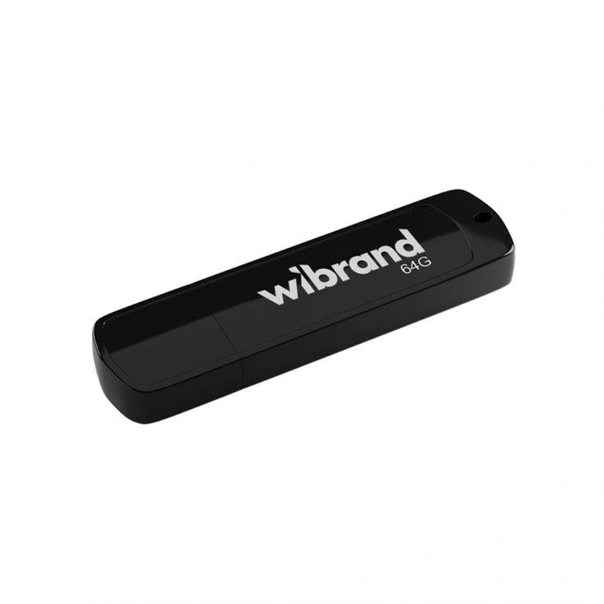 Флеш-пам'ять USB Wibrand Grizzly 64GB USB 2.0 Black