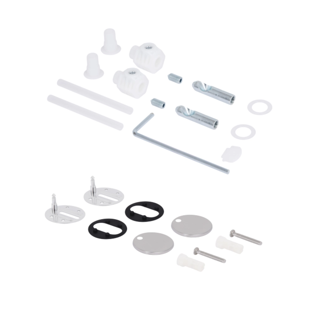 Унітаз підвісний 51 см безободковий округлий з сидінням Soft-close та системою змиву Tornado Qtap Scorpio Ultra Quite Чорний матовий (QT14332380AMB) - фото 5