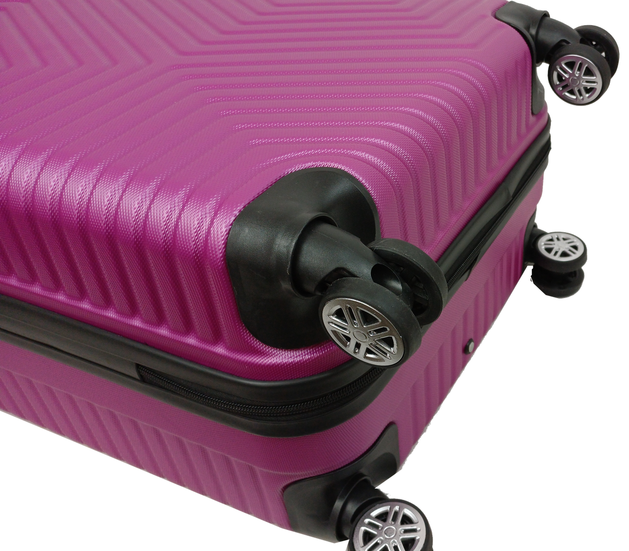 Валіза середня з АБС-пластику GD Polo 70 л Темно-рожевий - фото 8 Валіза середня з АБС-пластику GD Polo 70 л Темно-рожевий - фото 8