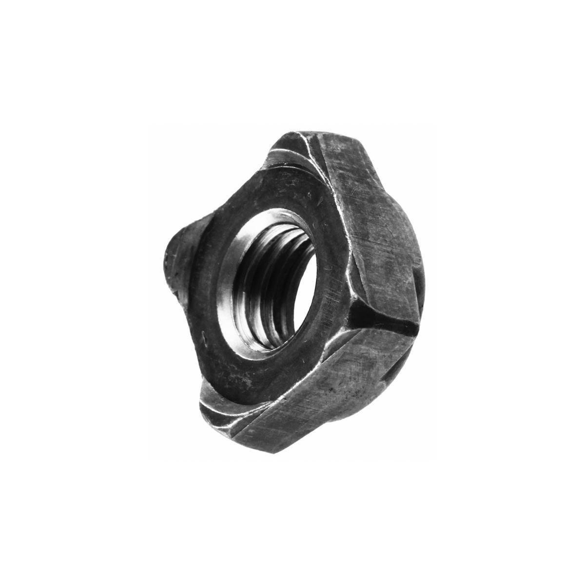 Гайка квадратна приварна Metalvis М10 DIN928 сталь крок 1,5 під ключ 17 мм без покриття 2000 шт. (6R00000006R109280B)