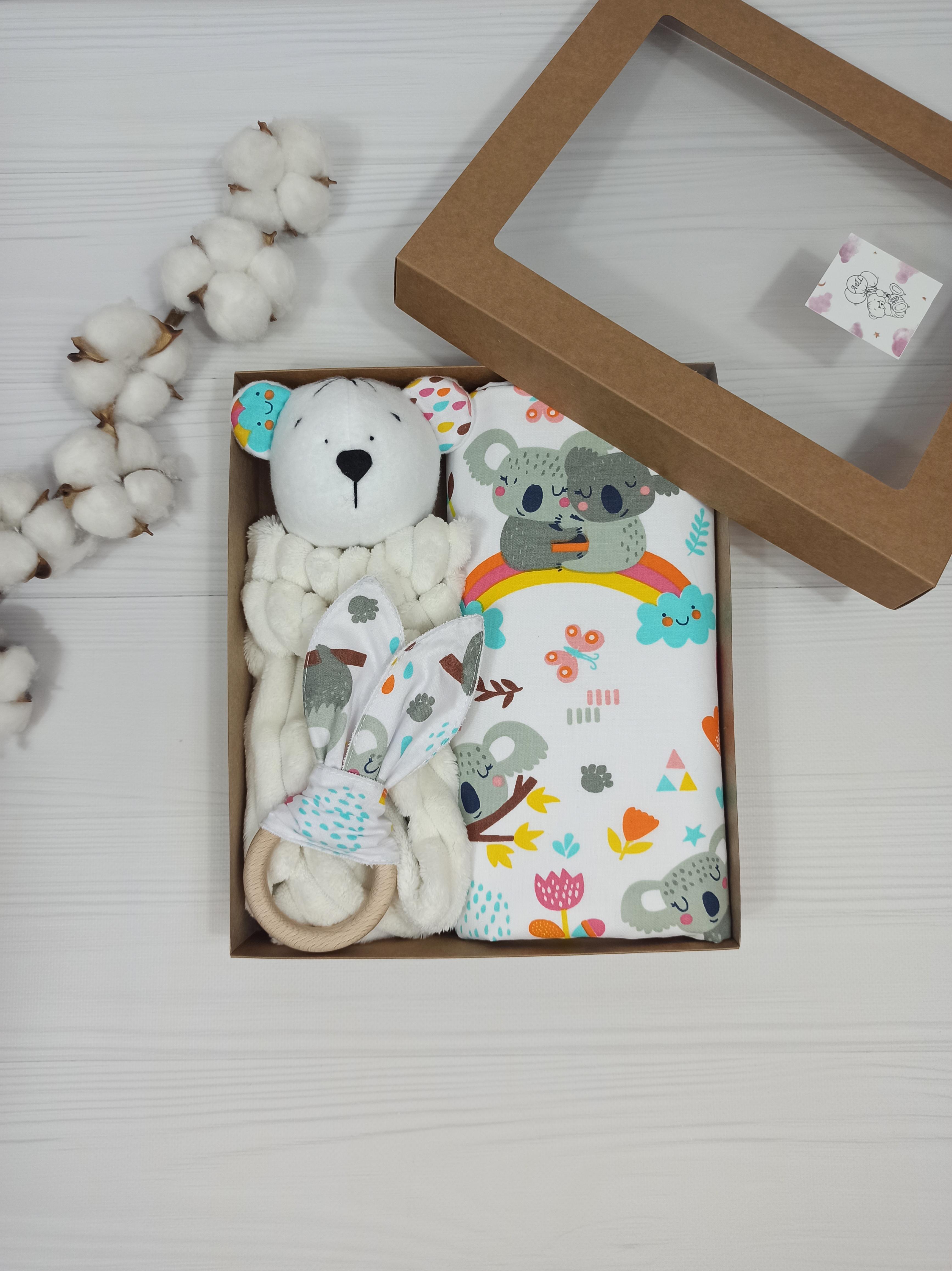 Подарочный набор a.l.babybox Коала на радуге Молочный (NA 18243116)