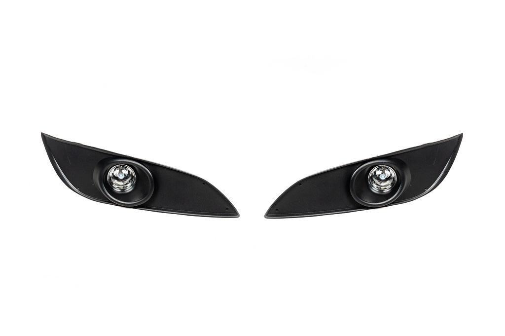 Противотуманки GPlast для Opel Astra H 2004-2013 гг. пластик Черный