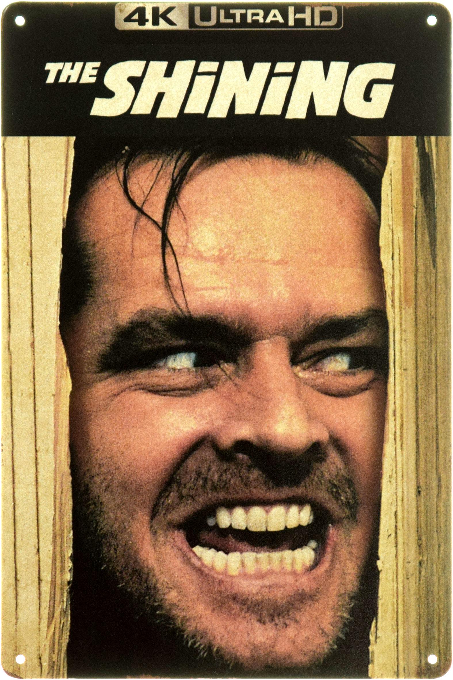 Табличка металлическая "The Shining Jack Nicholson" 20x30 см (ms-104017)