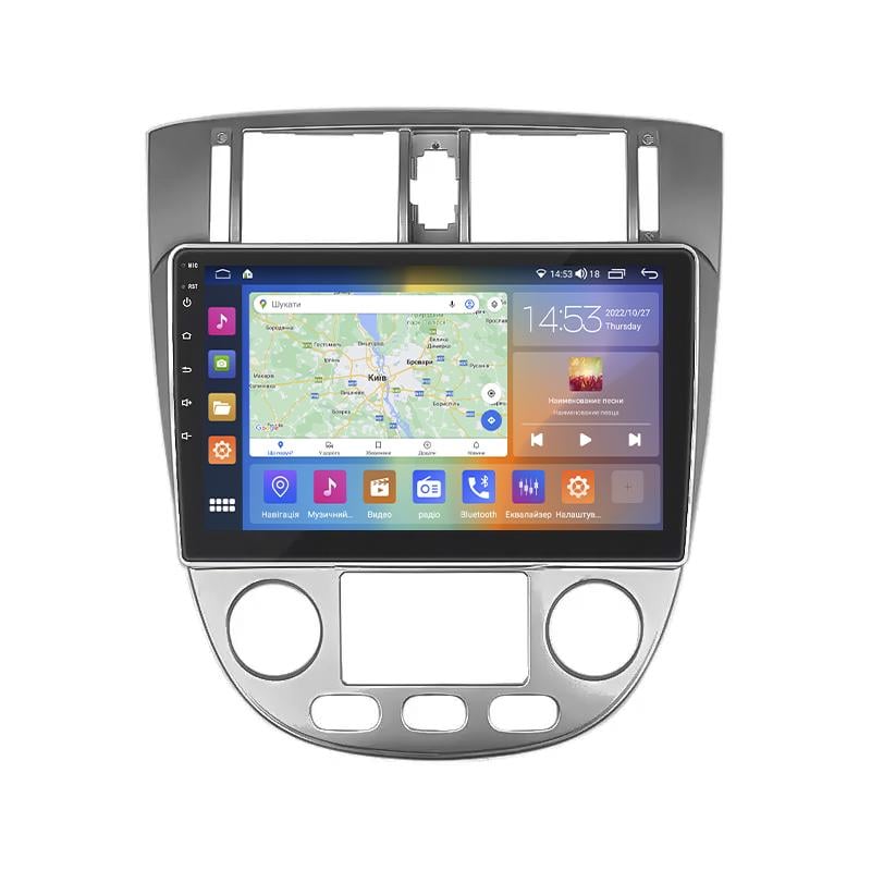 Магнитола Lesko для Chevrolet Lacetti 2004-2013 IPS 10" 4/64Gb CarPlay 4G Wi-Fi GPS Prime Шевроле Лачетти