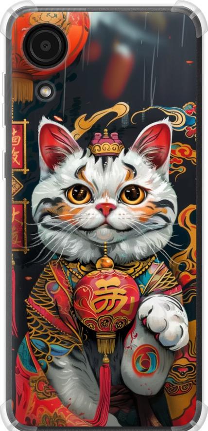 Чехол на Samsung Galaxy A03 Core A032F China Cat v2 (6135sp-2539-42517) Чехол на Samsung Galaxy A03 Core A032F China Cat v2 (6135sp-2539-42517)
