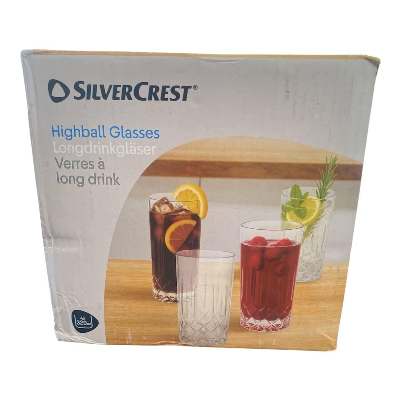 Стакан для лонг-дринков Silver Crest 4 шт. (3107894329) Стакан для лонг-дринков Silver Crest 4 шт. (3107894329)