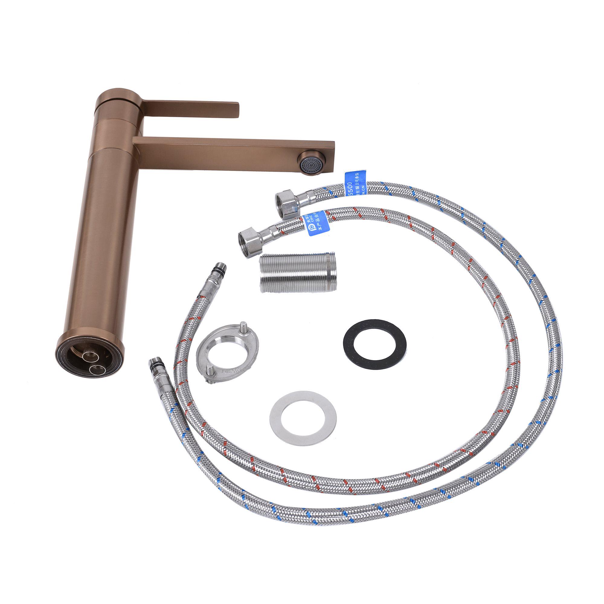 Смеситель под умывальник Platinum Handmade 419001 PVD Медный