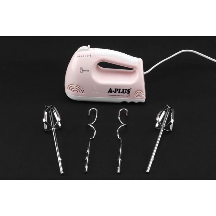 Ручний кухонний міксер A-PLUS 1551 Рожевий (1347004708)