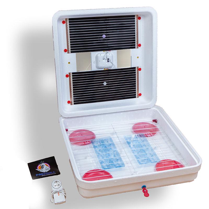 Инкубатор для яиц с механическим переворотом Рябушка Smart 150 с инфракрасным нагревом (3267)