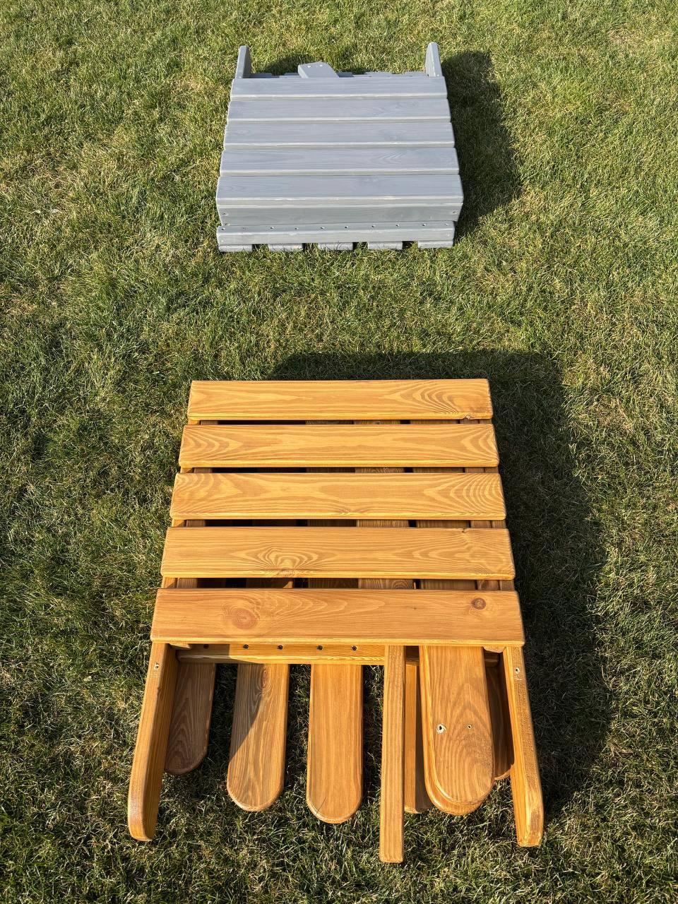 Кресло дачное деревянное складное из сосны Дуб (2617580249) - фото 4 Кресло дачное деревянное складное из сосны Дуб (2617580249) - фото 4