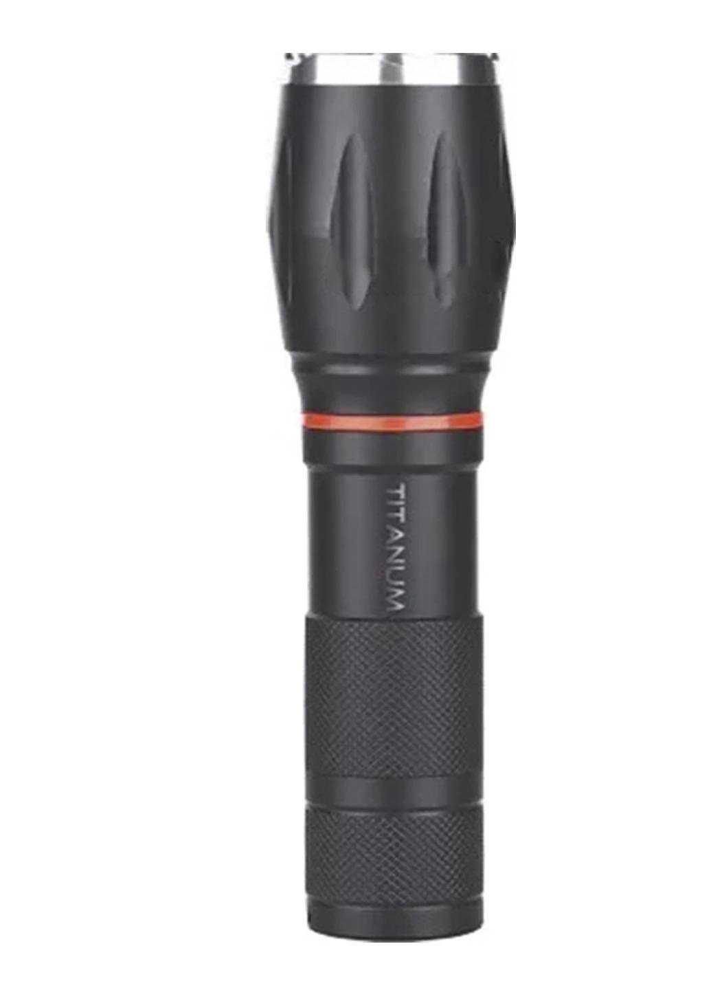 Ліхтар ручний портативний світлодіодний Titanum T-06 300 Lm Чорний (megT-06)