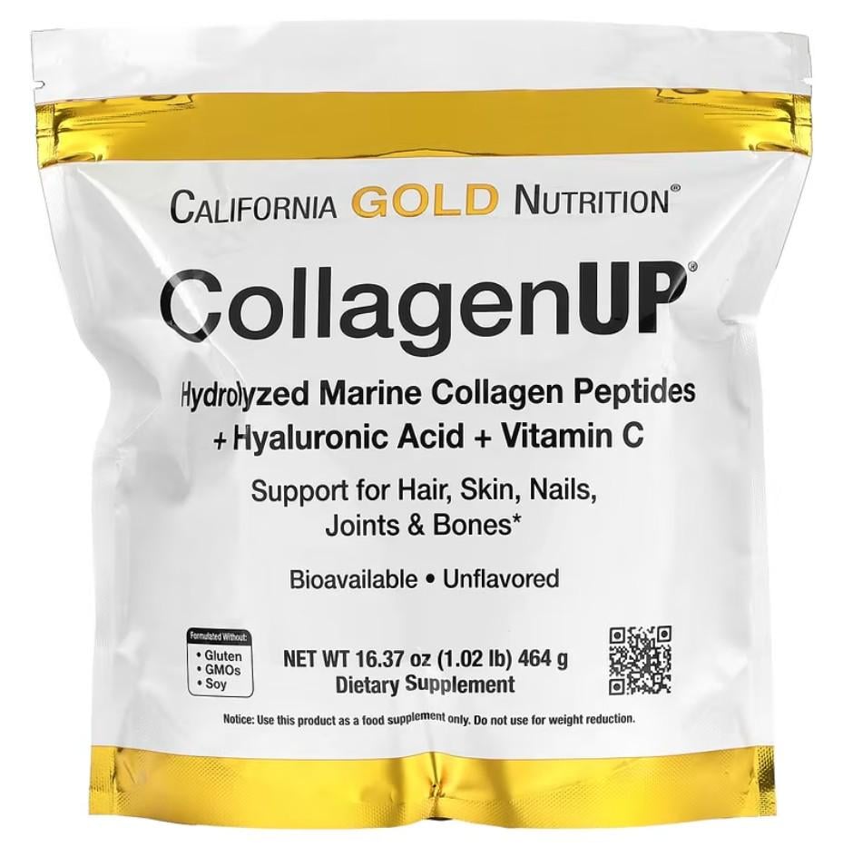 Колаген California Gold Nutrition CollagenUP Marine Hydrolyzed Collagen/Hyaluronic Acid/Vitamin C 464 г (CGN-01032)