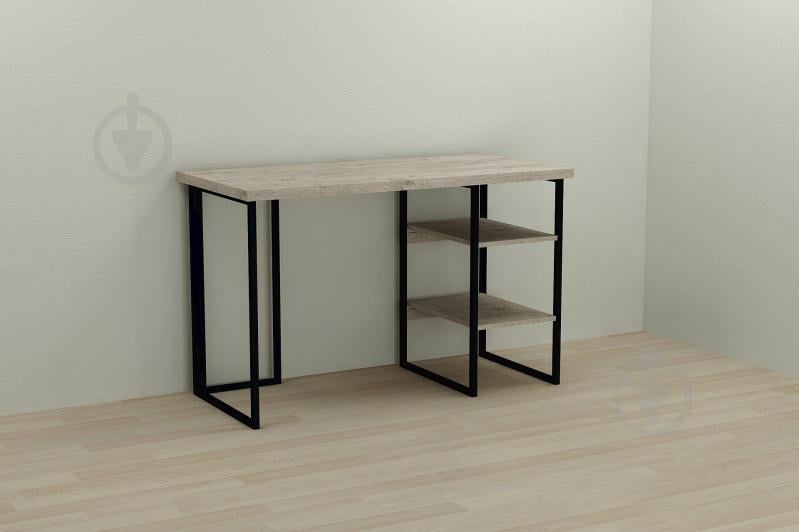 Компьютерный стол Ferrum-decor Кевин 75x100x70 черный ДСП Дуб Шервуд 32мм Компьютерный стол Ferrum-decor Кевин 75x100x70 черный ДСП Дуб Шервуд 32мм