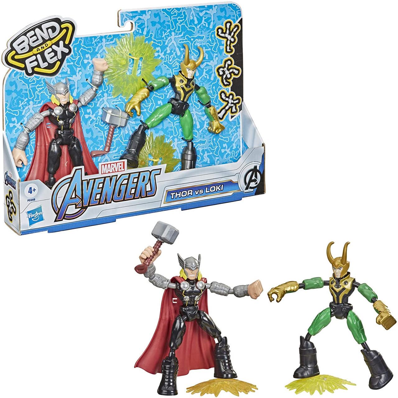 Фигурка Marvel Thor Loki Hasbro Серия Бенди - фото 5 Фигурка Marvel Thor Loki Hasbro Серия Бенди - фото 5