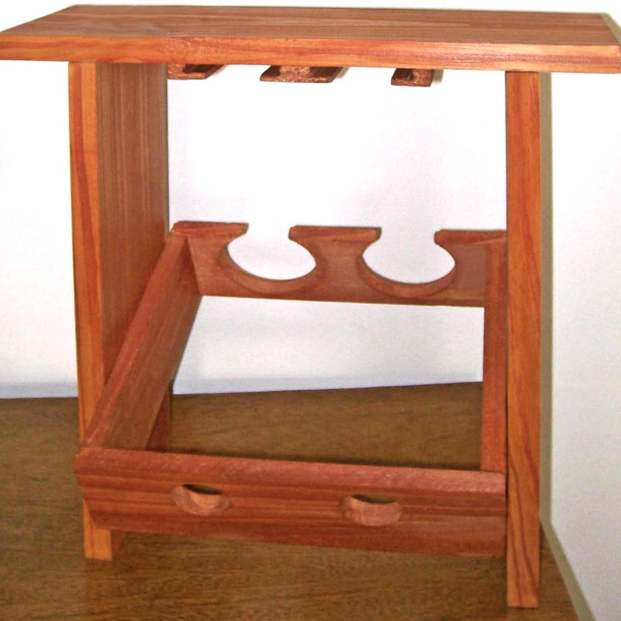 Полка для вина настольная Удалитра Шафран (Впс-018806)