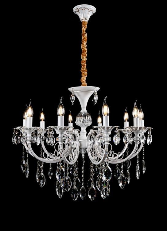 Люстра свеча Ray L29953/10 LWT+GD (IR007037)