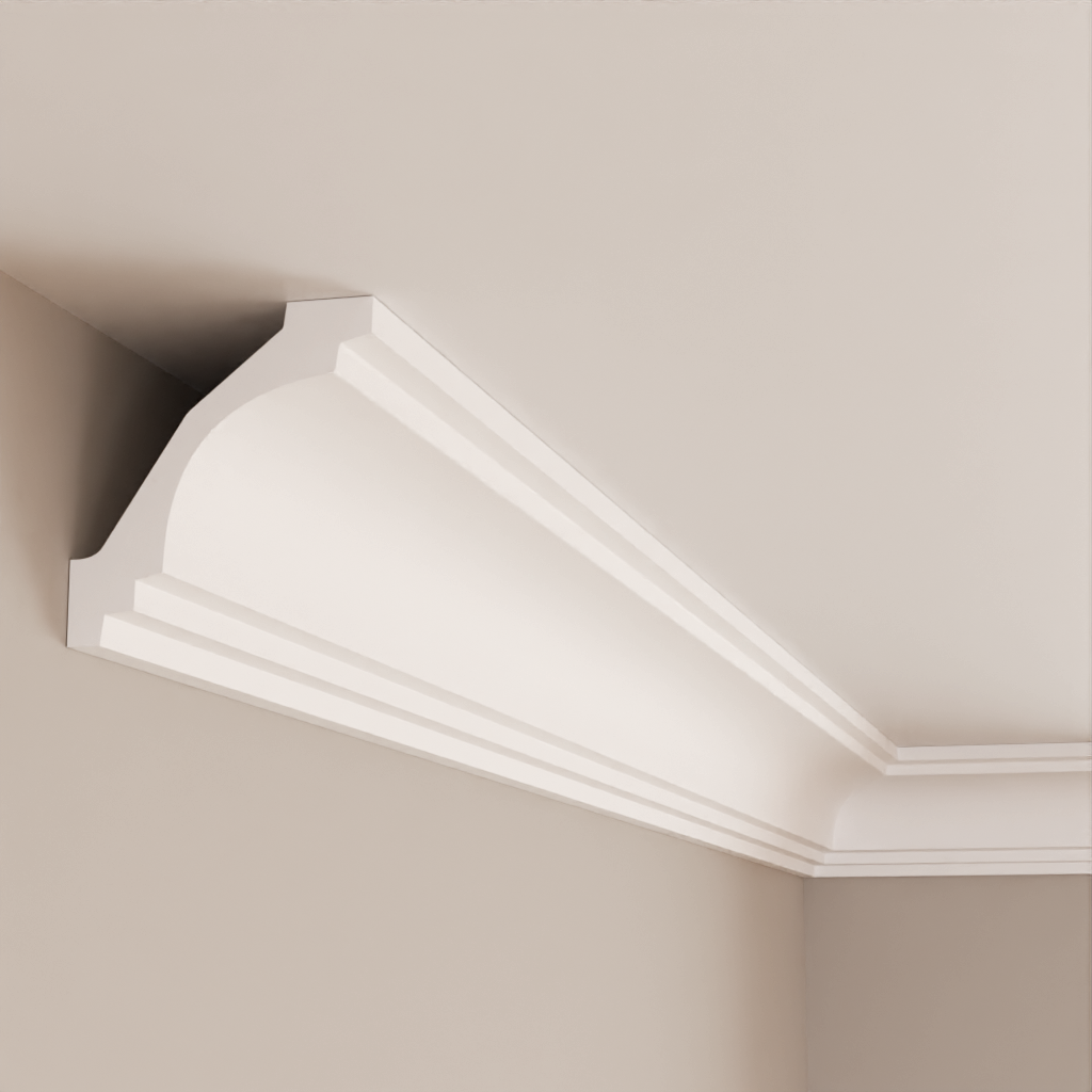 Карниз полиуретановый Gaudi Decor P 207 73x68x2000 мм (25409057)