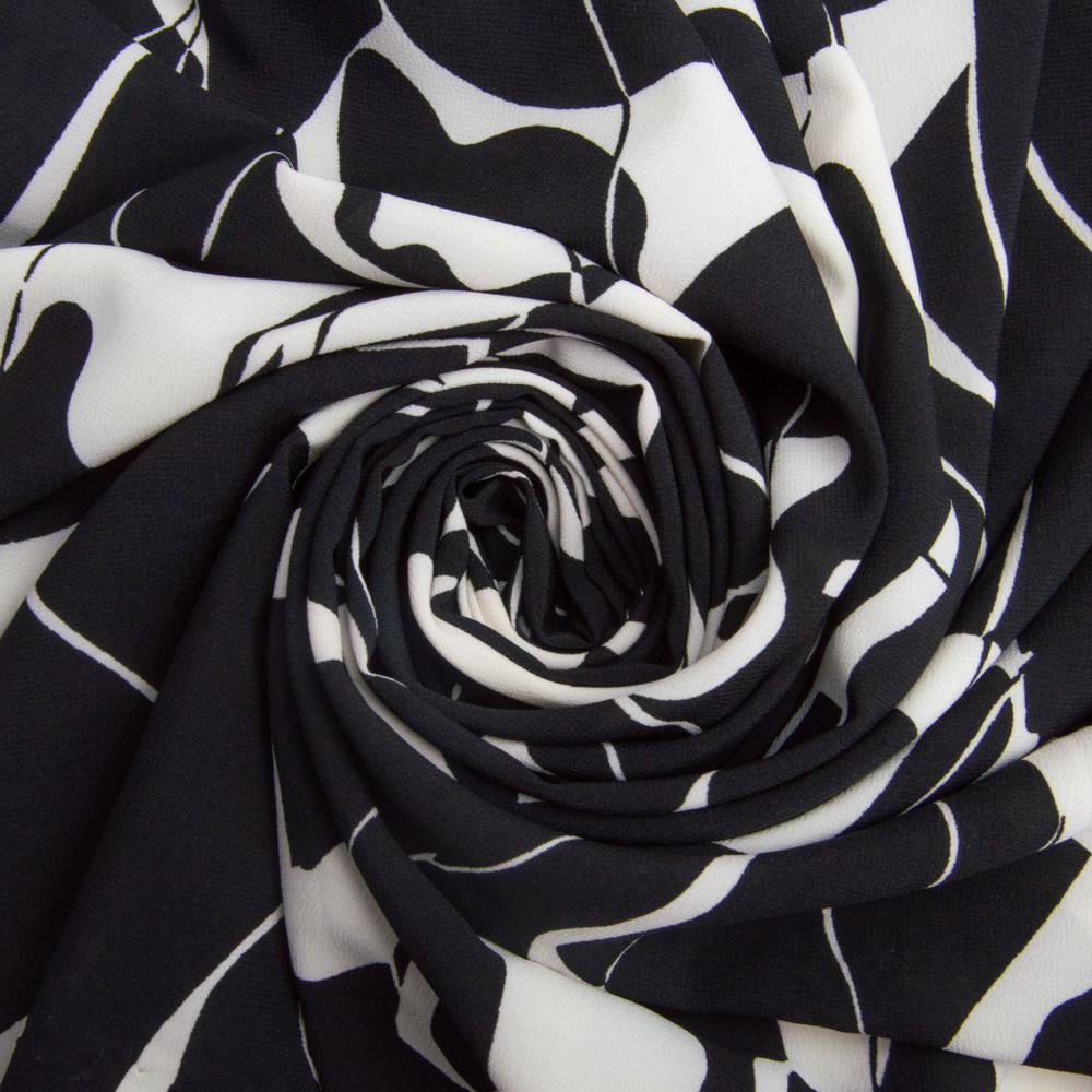 Ткань платяная Super Soft 95 г/м2 мариво 150 см Черный (26489)