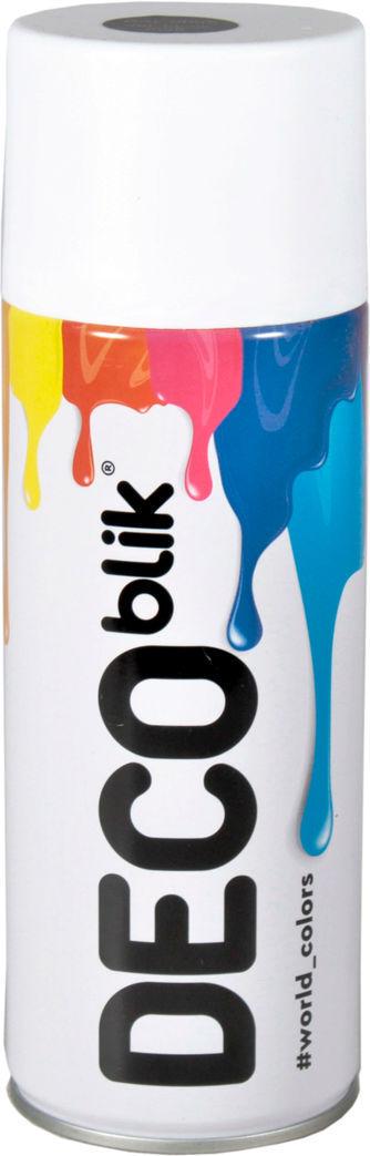 Краска-спрей Deco Blik 400 мл RAL 9005 Черный матовый