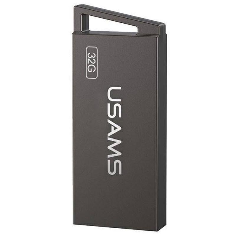 Флеш-память Usams US-ZB206 USB2.0 High Speed Flash Drive 32 Gb Iron-grey (00000062699_1)