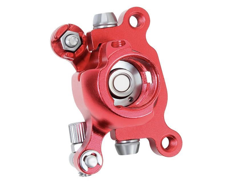 Тормозная машинка дисковая вело Toopre правосторонняя для дисков 120 мм 140 мм 160 мм суппорт колодки адаптер монтажные винты - фото 3