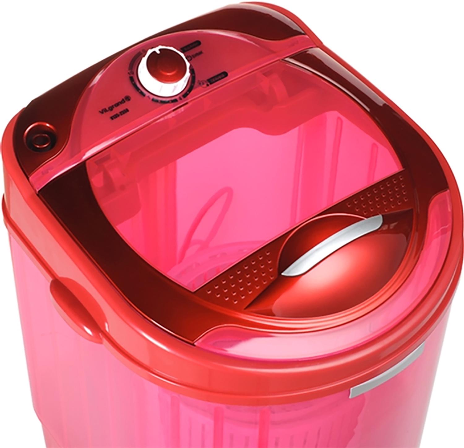 Стиральная машина полуавтомат ViLgrand V135-2550 3,5 кг Red (26645822) - фото 2 Стиральная машина полуавтомат ViLgrand V135-2550 3,5 кг Red (26645822) - фото 2