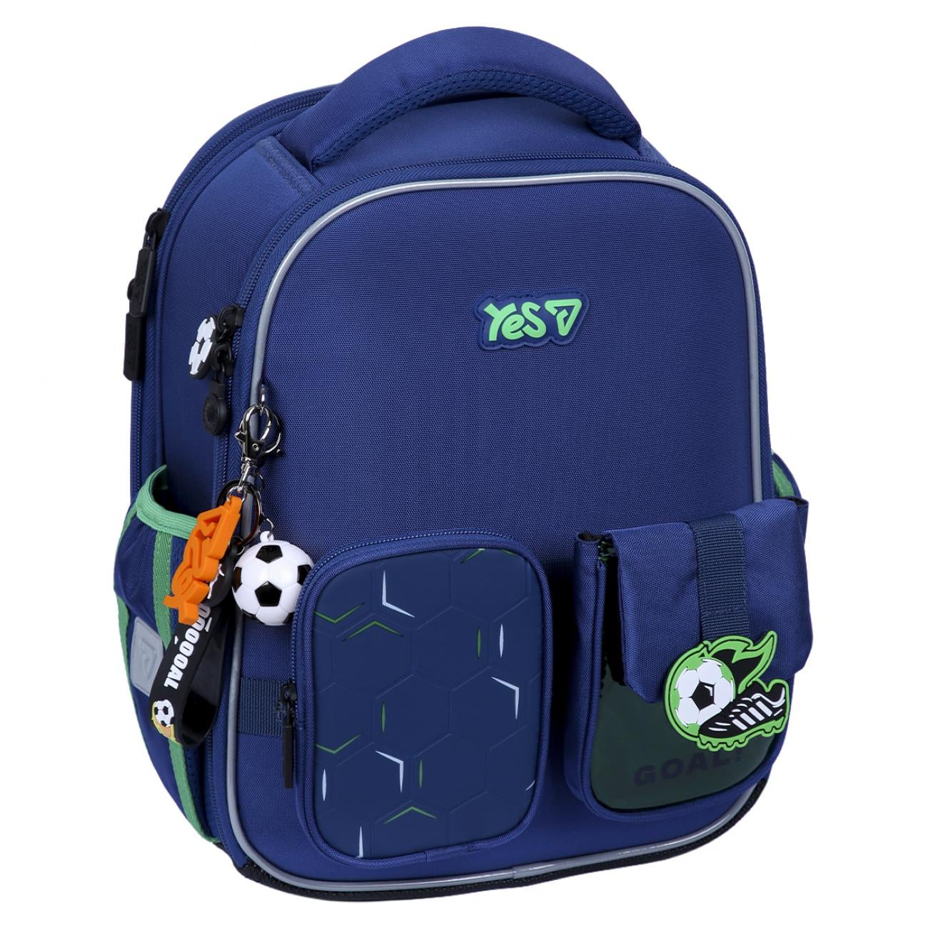Школьный каркасный рюкзак YES Football Fan H-100S (550219)