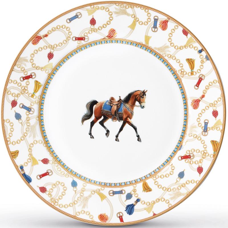 Тарелка салатная Pozzi Milano Cheval 19,5 см (111006526)