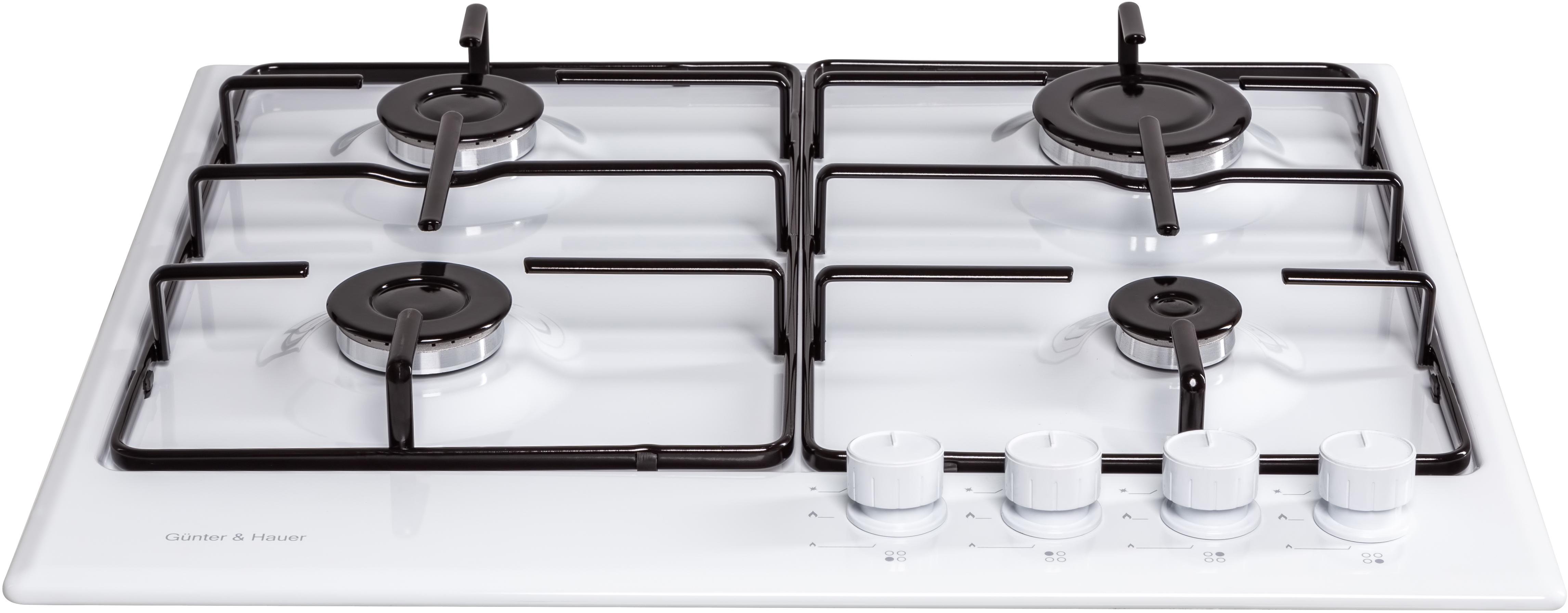 Газова варильна поверхня Gunter&Hauer G 4 WH - фото 2 Газова варильна поверхня Gunter&Hauer G 4 WH - фото 2