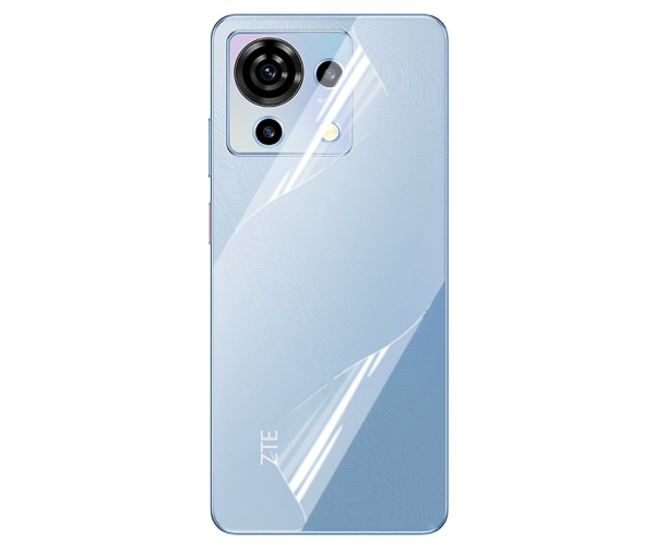 Противоударная гидрогелевая пленка Hydrogel Film для ZTE Blade V50 Vita на заднюю панель, Transparent