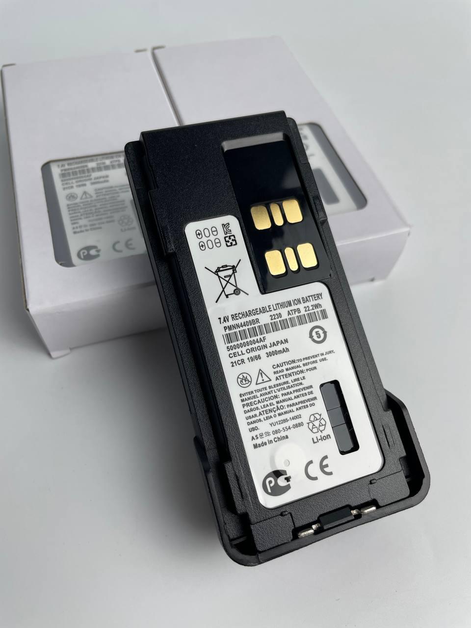 Батарея для радиостанций Motorola DP4400/4600/4800/PMNN4409BR 3000 mAh (41618) - фото 2