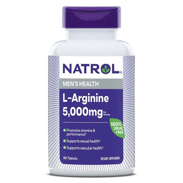 Аргинин Natrol L-Arginine 5000 мг 90 табл. (NTL-05234)