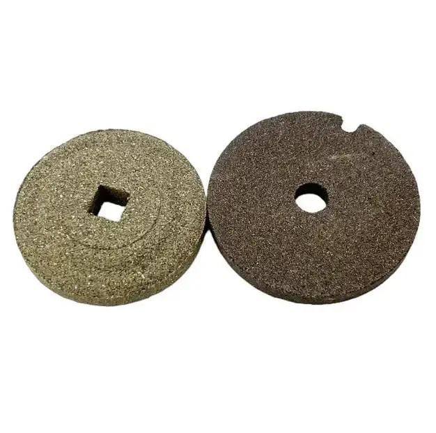 Комплект каменів точильних для заточування ножа та решітки ручної м'ясорубки