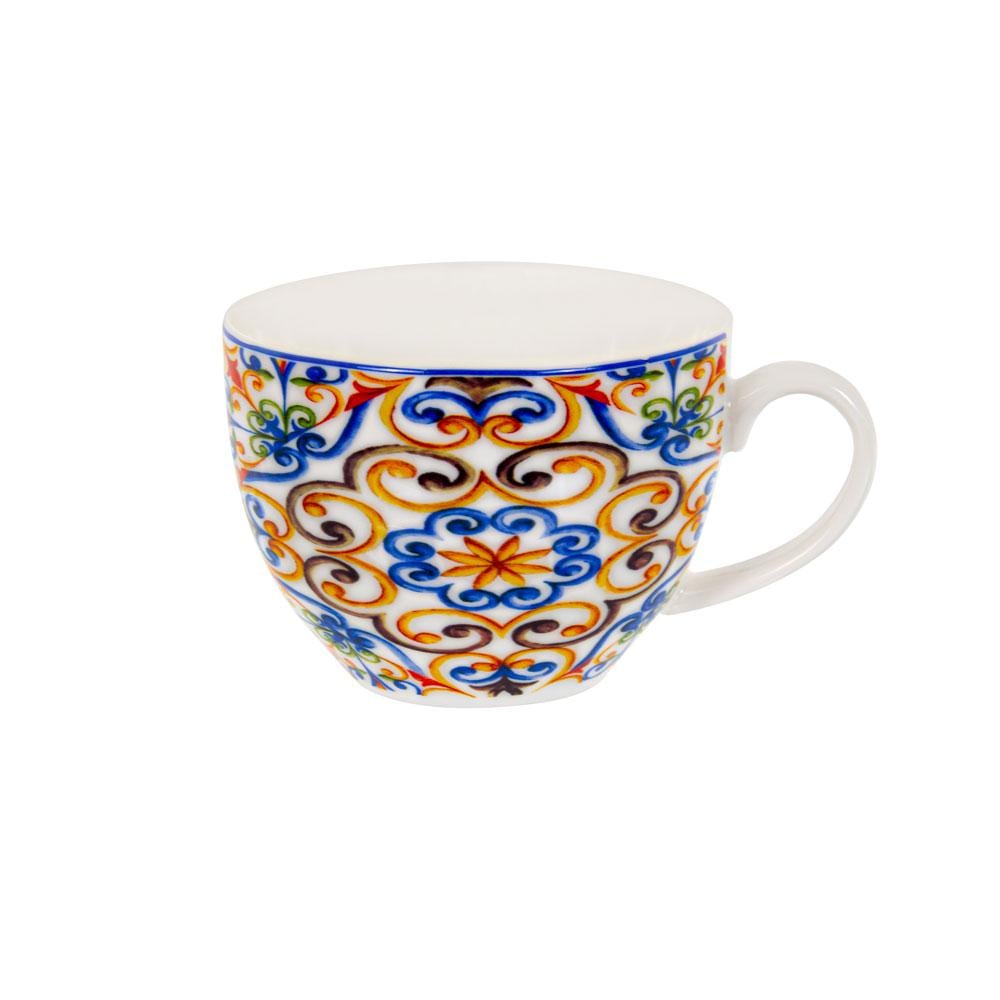 Чашка порцелянова Lefard Сицилія з блюдцем 220 мл (922-039) - фото 2 Чашка порцелянова Lefard Сицилія з блюдцем 220 мл (922-039) - фото 2