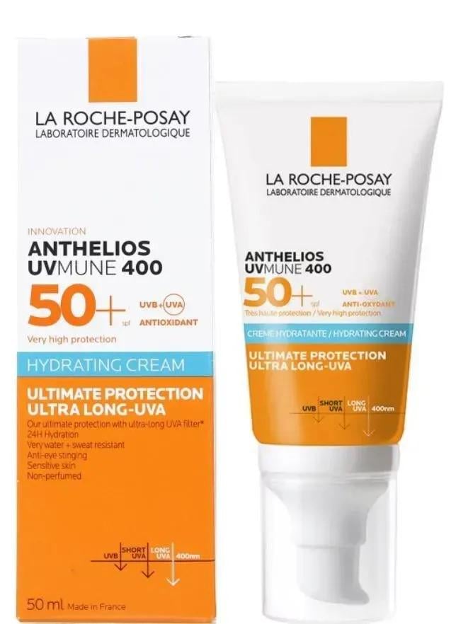 Крем солнцезащитный La Roche-Posay Anthelios SPF 50+ для кожи лица и кожи вокруг глаз 50 мл (1453119943)