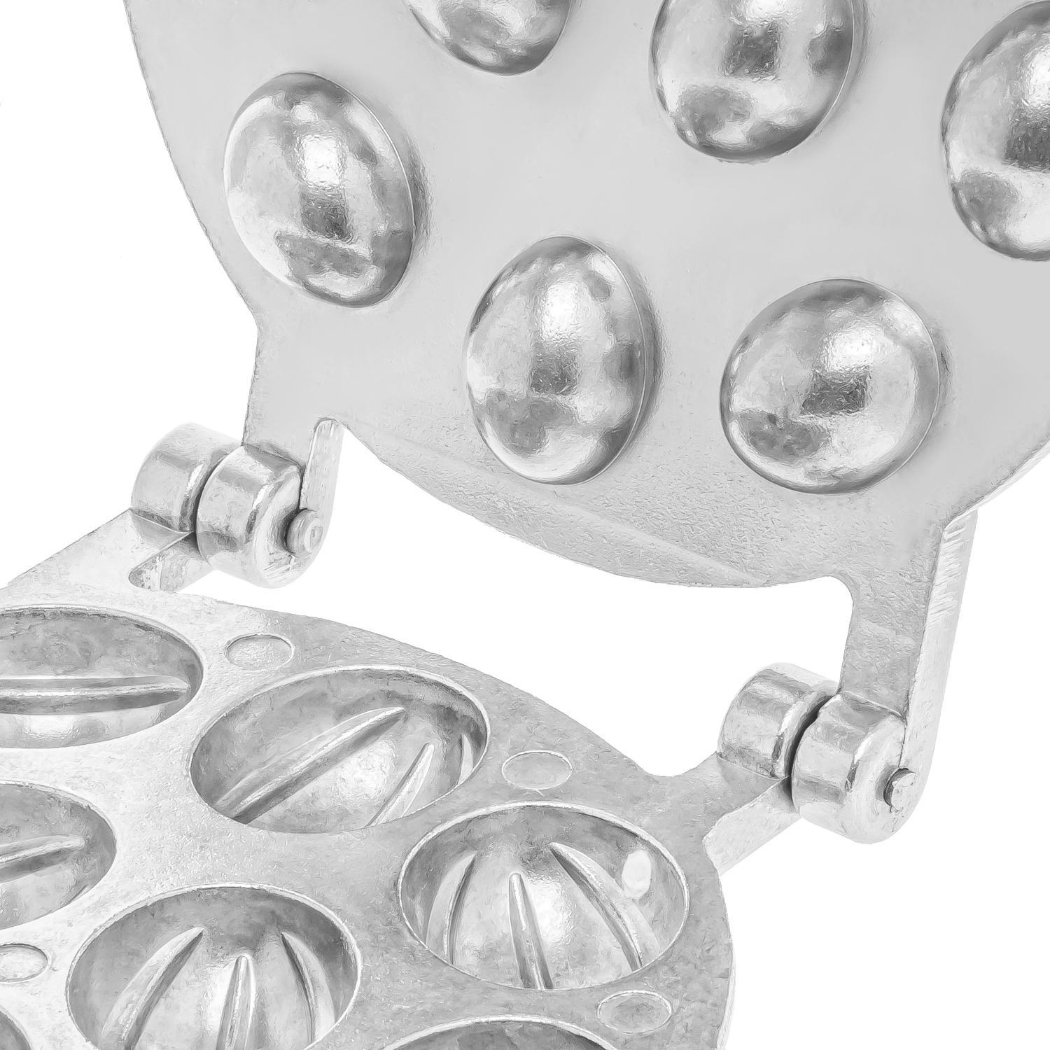 Форма для выпекания орешков ХЕАЗ на 12 половинок орехов со съемными ручками (87441) - фото 14 Форма для выпекания орешков ХЕАЗ на 12 половинок орехов со съемными ручками (87441) - фото 14