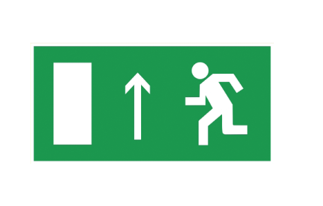 Этикетка самоклеящаяся УЭК Направление к эвакуационному выходу прямо 200x100 мм (YPC30-2010NEV-PRM) Этикетка самоклеящаяся УЭК Направление к эвакуационному выходу прямо 200x100 мм (YPC30-2010NEV-PRM)