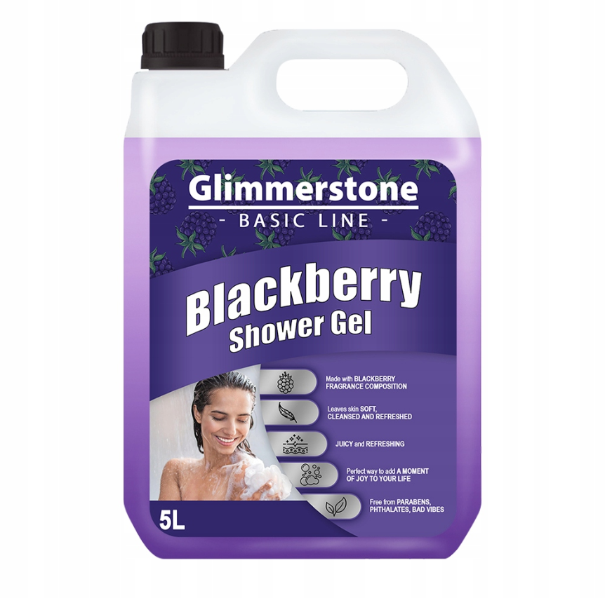 Гель для душу Glimmerstone Blackberry Ожина 5 л (24422808)