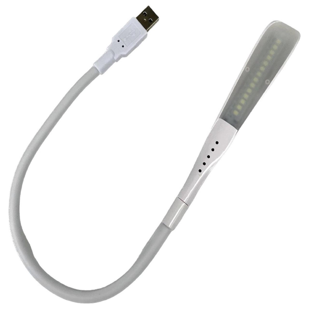 Лампа светодиодная гибкая сенсорная USB White (1801340)