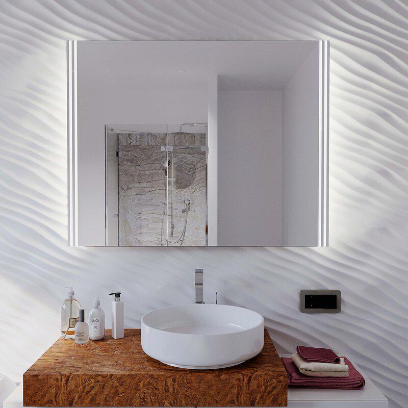 Дзеркало Dim Dzerkal ORLO з LED-підсвіткою 120х120 см (14570)