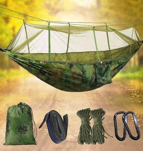 Гамак-спальный мешок с москитной сеткой (5002) - фото 11