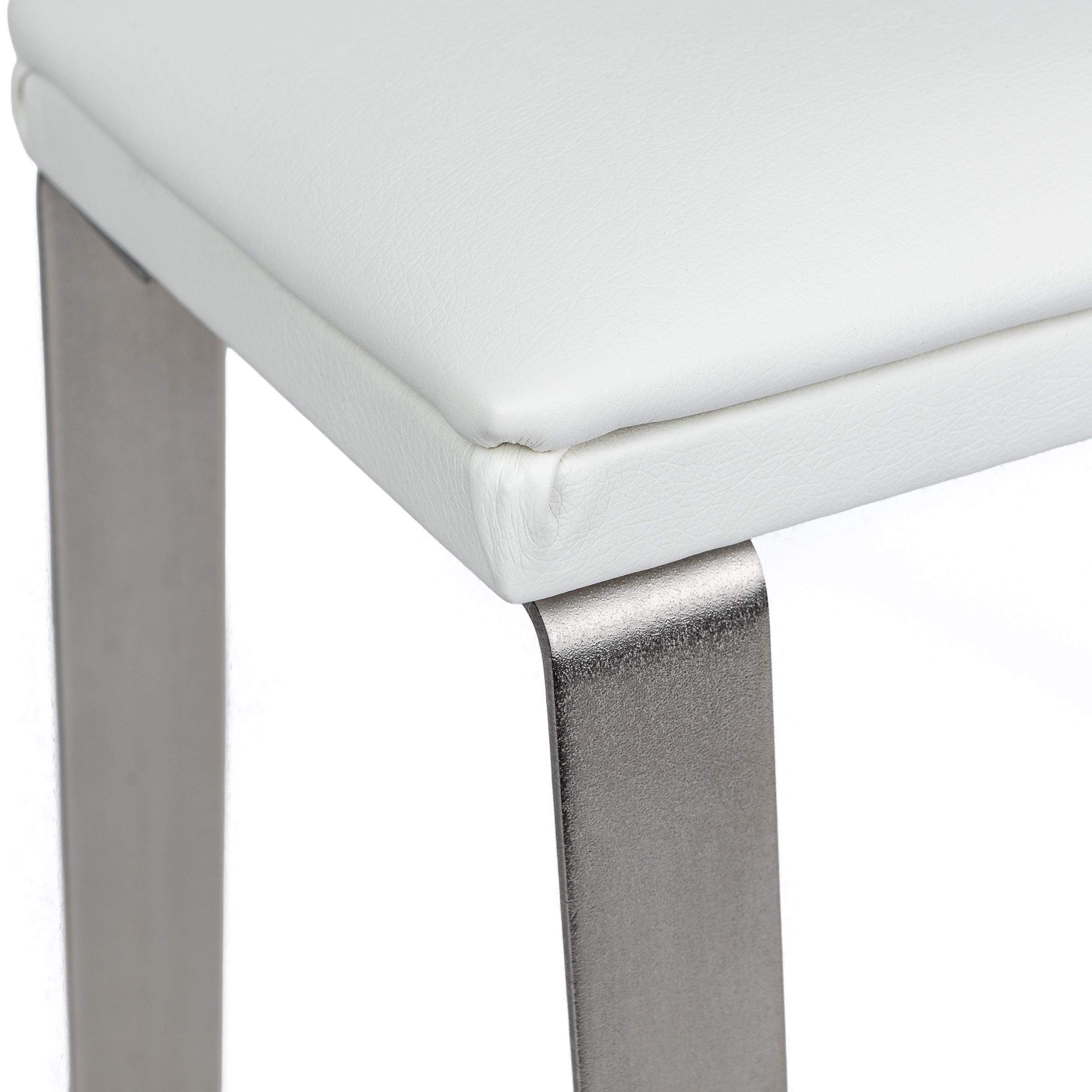 Педикюрная подставка для ног eco stand PADIX на металлических ножках Белый (26398065) - фото 4