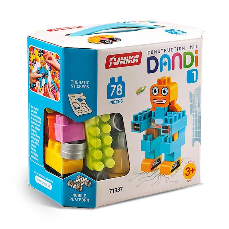 Конструктор детский Юника 71337 Денди 1 78 дет. (31955084)