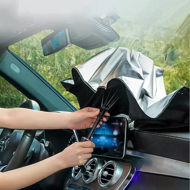 Парасолька сонцезахисна для лобового скла автомобіля (2594985120) - фото 9 Парасолька сонцезахисна для лобового скла автомобіля (2594985120) - фото 9